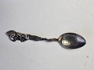 lot 80 image: Grace City, ND Sterling Silver Spoon