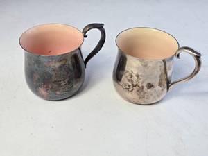 lot 84 image: Reed & Barton Silver Plate Cups