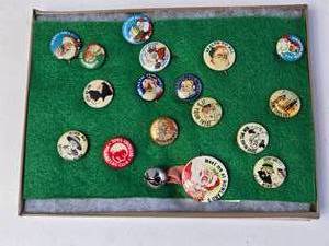 lot 113 image: Vintage Collectible Pins