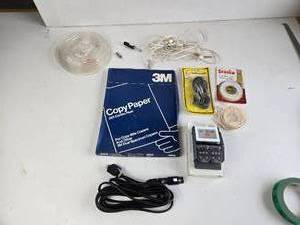 lot 181 image: Misc. Old Video Supplies and Items
