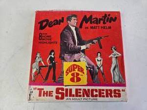 lot 184 image: Dean Martin in The Silencers Standard 8MM Columbia Pictures Home Movie