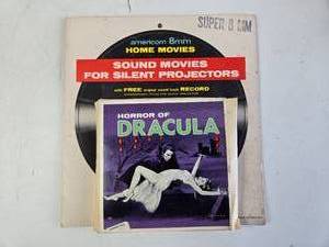 lot 185 image: Horror of Dracula SUPER 8 MM with Original Sound Track Record