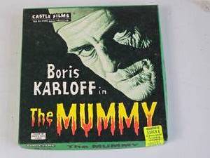 lot 186 image: Boris Karloff in The Mummy SUPER 8, Castle Films No. 1021