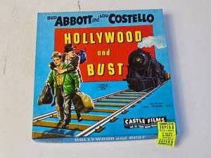 lot 197 image: Abbott and Costello Hollywood and Bust SUPER 8 MM Castle Films NO. 851