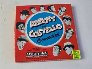 lot 198 image: Abbott and Costello Comedies Gobs in a Mess Castle Films No. 833 SUPER 8 MM