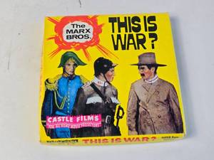 lot 203 image: The Marx Bros. This is War SUPER 8 MM Castle Films No. 866 BW