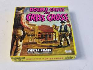 lot 214 image: Abbott and Costello Double Cross at Criss Cross Standard 8 mm Castle Films No. 854