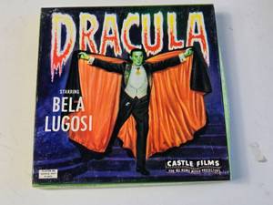 lot 217 image: Dracula with Bella Lugosi Standard 8 mm Castle Films No. 1023