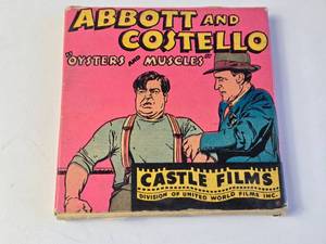 lot 218 image: Abbott and Costello Oysters and Muscles Standard 8 mm Castle Films No. 809