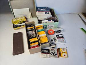 lot 237 image: Large Lot of Home Videos and Audios from the 60s70s - More Audio than Video
