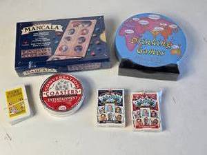 lot 260 image: Mancala, Drinking Games, Fart Cards, Politicards and Others