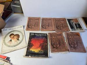 lot 276 image: Late 1800s and 1920s Copies of The Delineator A Journal of Fashion Culture and Fine Arts