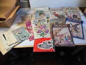 lot 277 image: Lot of Old Needle Work Magazines Most from the 1940s