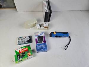 lot 295 image: Cameras, Micro Recorder, DVDs