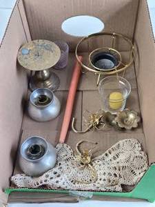 lot 300 image: Various Candle Holders
