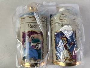 lot 309 image: Lot of 2 Disney Spice Jars