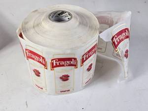 lot 319 image: Roll of Fragoli Bottle Stickers