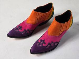 lot 324 image: Circle S Colorful Ankel Boots Size 7 12M