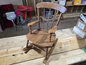 lot 361 image: Childrens Rocking Chair