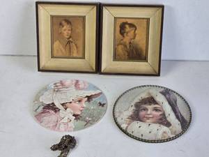 lot 387 image: Boy and Girl Pictures