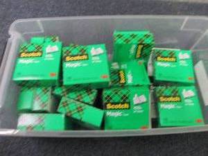 Scotch Magic Tape Rolls...
