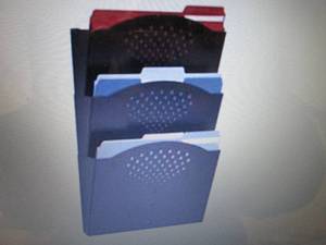 Safco Wall Pockets- Steel- 12in.x3-...
