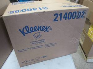 Kleenex Facial Flat Tissue Boxes , ...