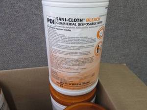 6- 65 ct Canisters PDI SaniCloth Bl...