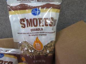 6- 10 oz Kroger SMores Granola...
