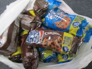 12 pks Chips Ahoy Cookies...