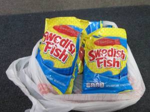 6- 8 oz Swedish Fish...