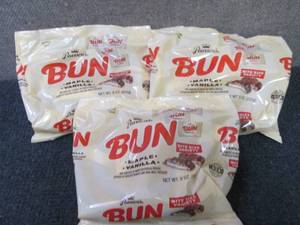 3- 9 oz Pearsons Bun Maple Vanilla...