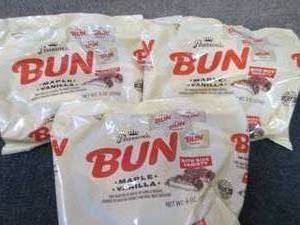 3- 9 oz Pearsons Bun Maple Vanilla...