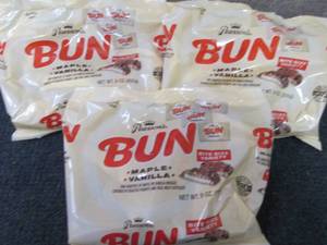 3- 9 oz Pearsons Bun Maple Vanilla...