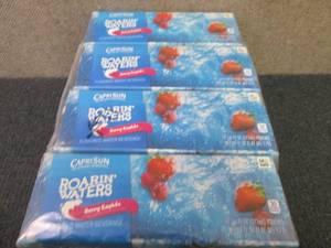 4- 10 pks CapriSun Roarin Waters B...