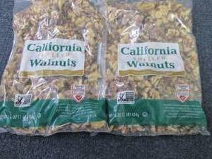 2- 16 oz Bags California Shelled Wa...