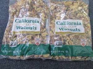 2- 16 oz Bags California Shelled Wa...