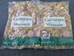 2- 16 oz Bags California Shelled Wa...