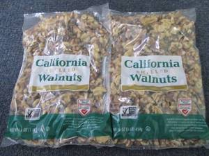 2- 16 oz Bags California Shelled Wa...