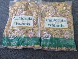 2- 16 oz Bags California Shelled Wa...