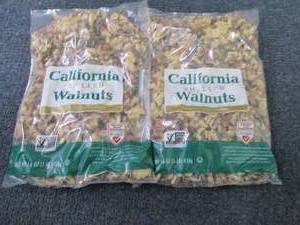 2- 16 oz Bags California Shelled Wa...