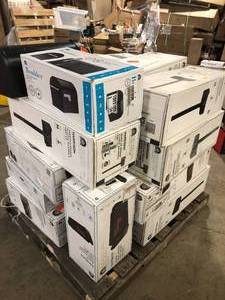 Pallet of Mixed Assorted Mailboxes and Posts Various Models and Conditions   Customer Returns See Pictures