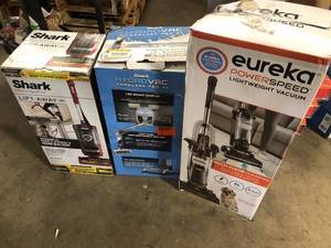 Lot of Assorted Vacuums Various Models and Conditions Customer Returns See Pictures