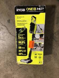 RYOBI ONE HP 18V Brushless Cordless Pet Stick Vacuum Cleaner (Tool Only)  Customer Returns See Pictures