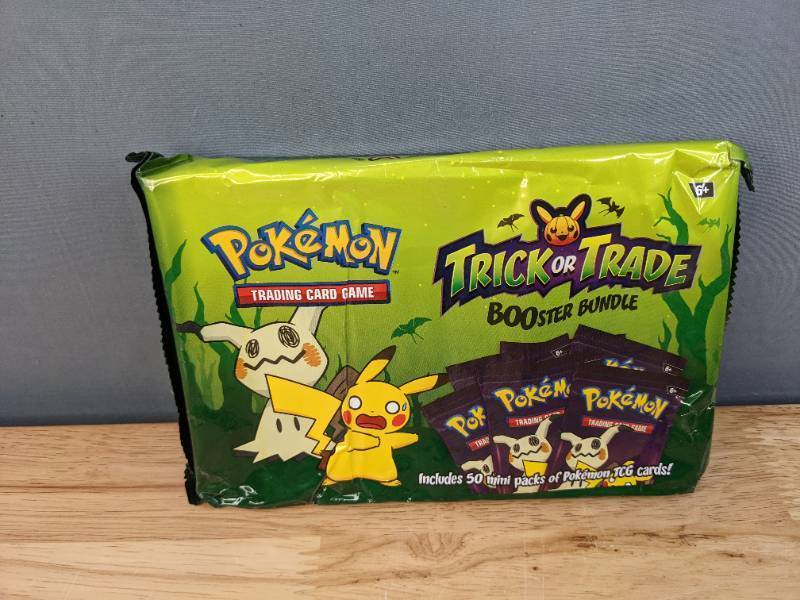 lot 31 image: Brand New Pokemon Trading Cards Trick or Treat Booster Bundle and Scarlet & Violet Paradox Rift (2) I