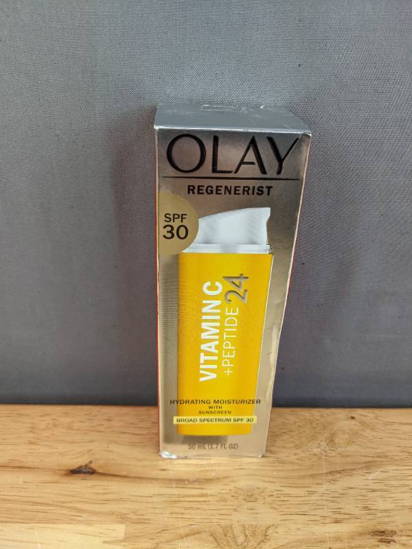 lot 60D image: Brand New Olay Regenerist Ultra Rich Face Moisturizer and Olay Skincare Regenerist Vitamin C Peptide 24 Facial Moisturizer L