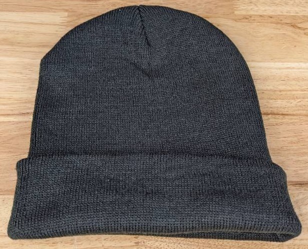lot 10B image: 12 Brand New Advantage Series Ltd. Black Winter Beanies Hats OSFM A