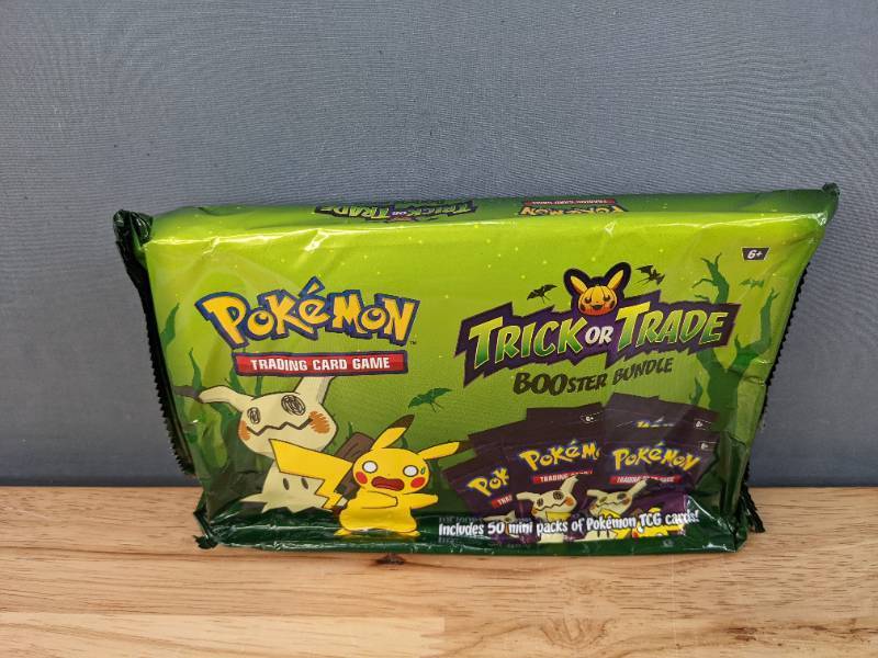 lot 11B image: Brand New Pokmon TCG 2023 Trick or Trade Booster Bundle and Lucario ex Battle Deck (Ready-to-Play 60-Card Deck) I