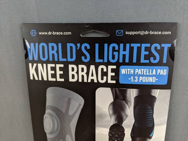 lot 46A image: Brand New Dr. Brace Knee Brace F