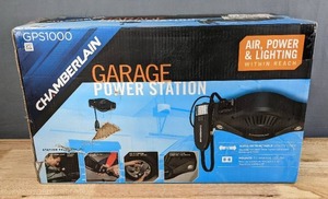lot 54 image: Brand New Chamberlain GPS1000 Air, Power and Lighting Garage Power Station H